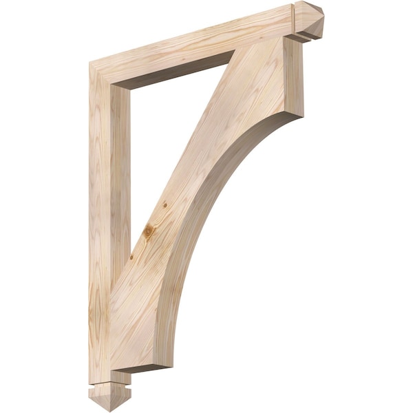Ekena Millwork Westlake Arts & Crafts Smooth Bracket, Douglas Fir, 3 1/2"W x 34"D x 42"H BKT04X34X42WTL03SDF - main